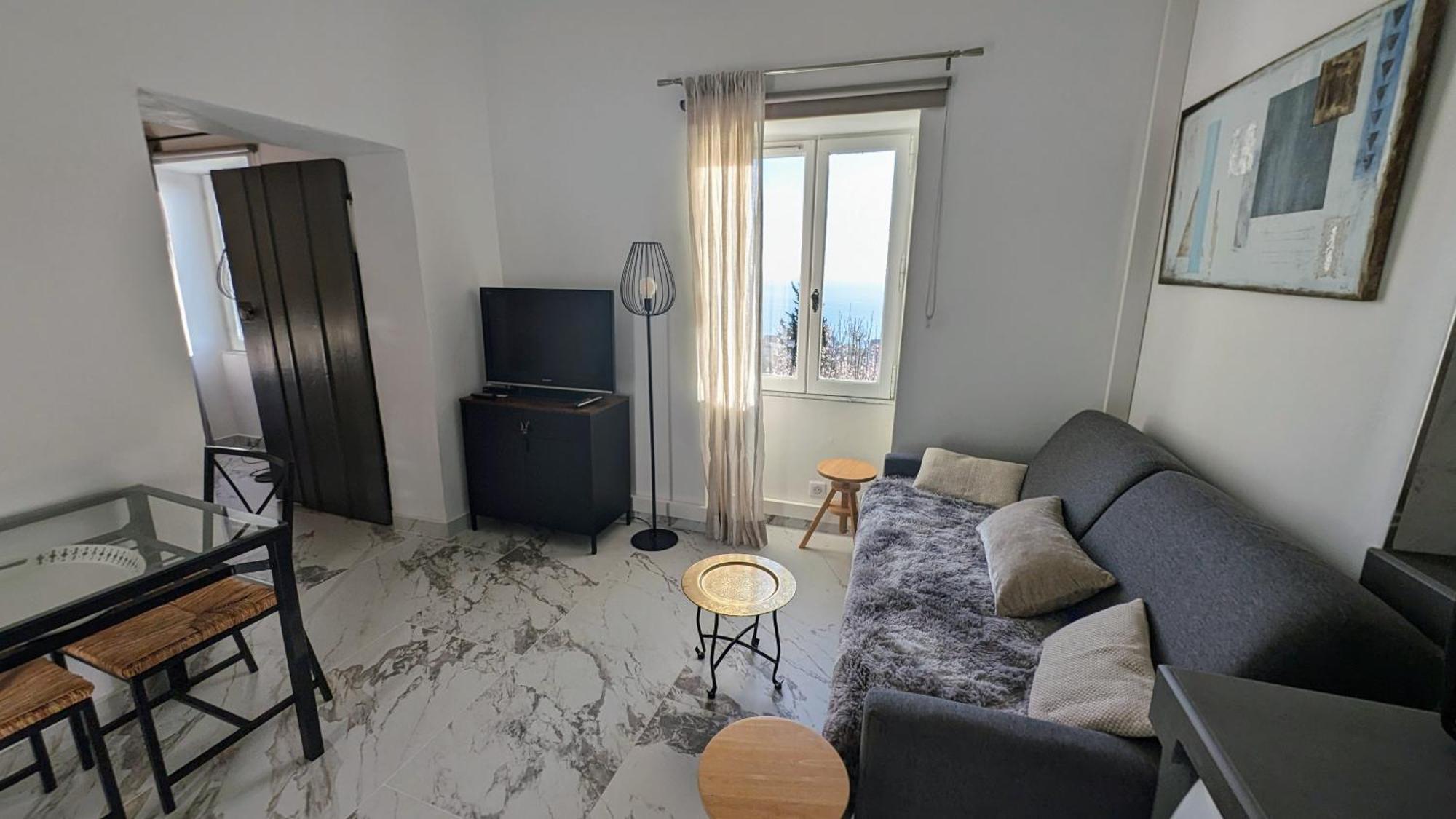 Le Mas D'Angeline, Vue Mer, Jardin Commun, Parking, Voiture Requise, 10 Min En Voiture De Monaco, Route Etroite, Pente Raide, Croisement Limite, Sea View, Shared Garden, Parking, Car Required, 10 Min Drive From Monaco, Narrow Steep Road, Limited Pass Beausoleil Buitenkant foto