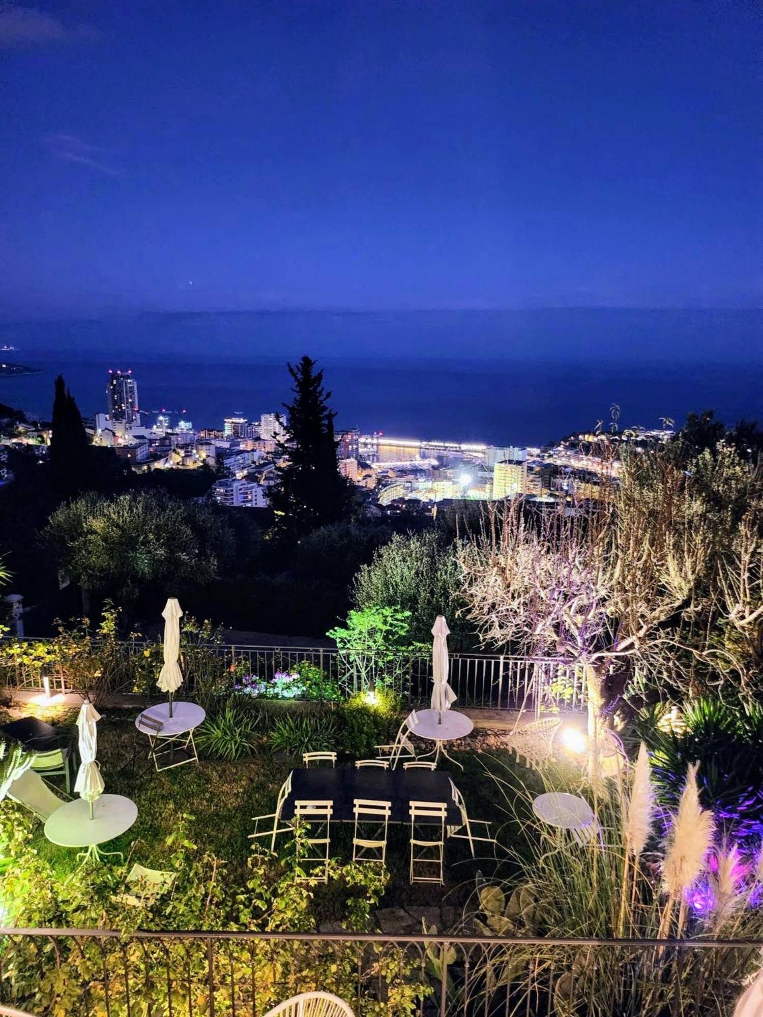 Le Mas D'Angeline, Vue Mer, Jardin Commun, Parking, Voiture Requise, 10 Min En Voiture De Monaco, Route Etroite, Pente Raide, Croisement Limite, Sea View, Shared Garden, Parking, Car Required, 10 Min Drive From Monaco, Narrow Steep Road, Limited Pass Beausoleil Buitenkant foto