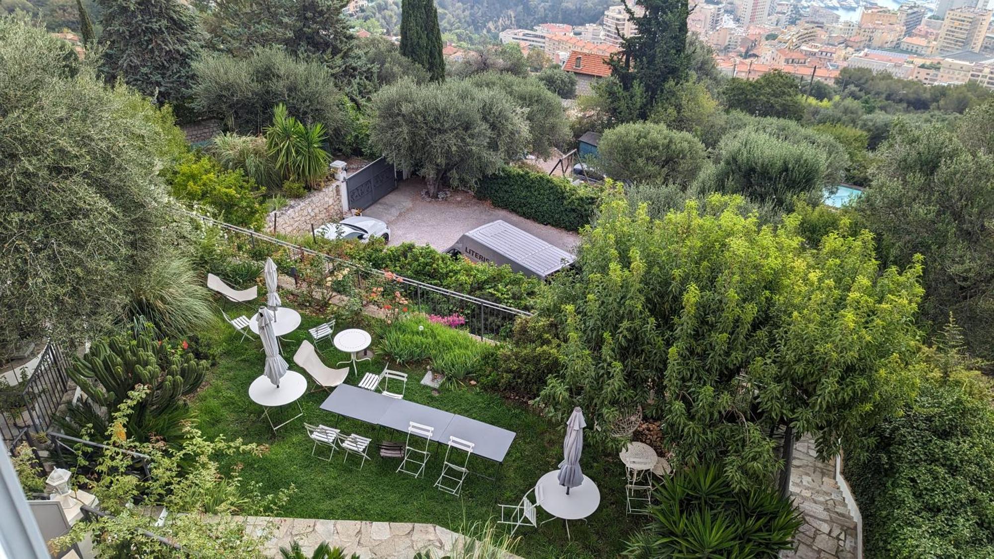 Le Mas D'Angeline, Vue Mer, Jardin Commun, Parking, Voiture Requise, 10 Min En Voiture De Monaco, Route Etroite, Pente Raide, Croisement Limite, Sea View, Shared Garden, Parking, Car Required, 10 Min Drive From Monaco, Narrow Steep Road, Limited Pass Beausoleil Buitenkant foto